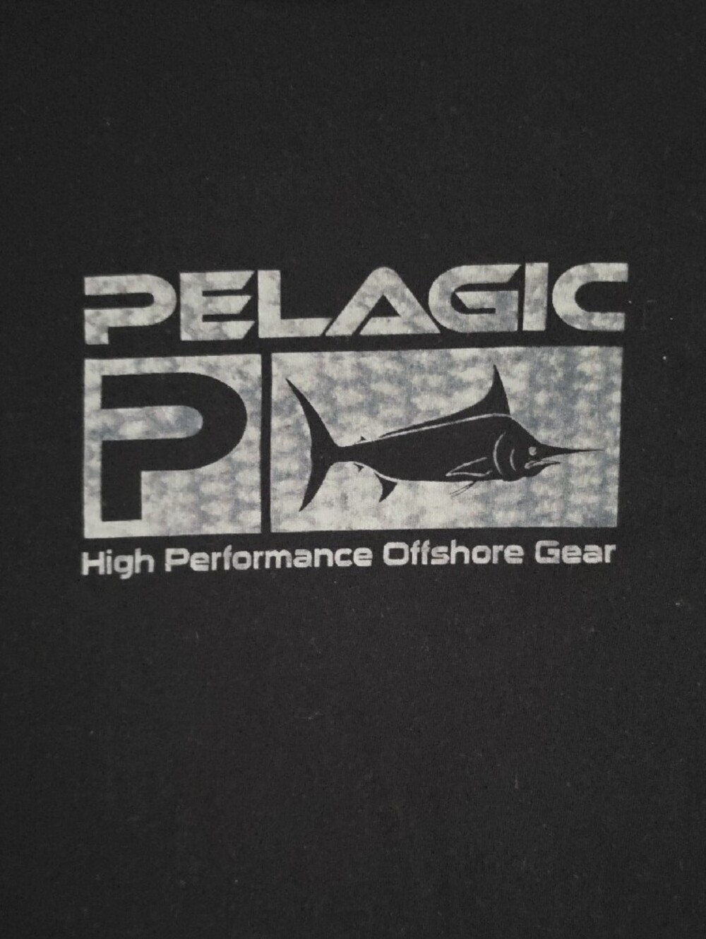 Pelagic Mens XL Black Short Sleeve Logo Tee - Picture 2 of 4